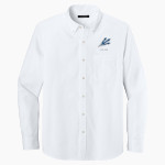 BROCKPORT BLUE DEVILS The Official Online Store <span class="pdp-name-mascot">BROCKPORT BLUE DEVILS</span> Port Authority Long Sleeve Nailhead Easy Care Shirt Front Thumbnail