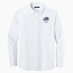 Elizabethtown Aquatic Club Elizabethtown Port Authority Long Sleeve Nailhead Easy Care Shirt Front Thumbnail