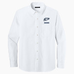 Cape Cod Academy Seahawks Port Authority Long Sleeve Nailhead Easy Care Shirt Front Thumbnail