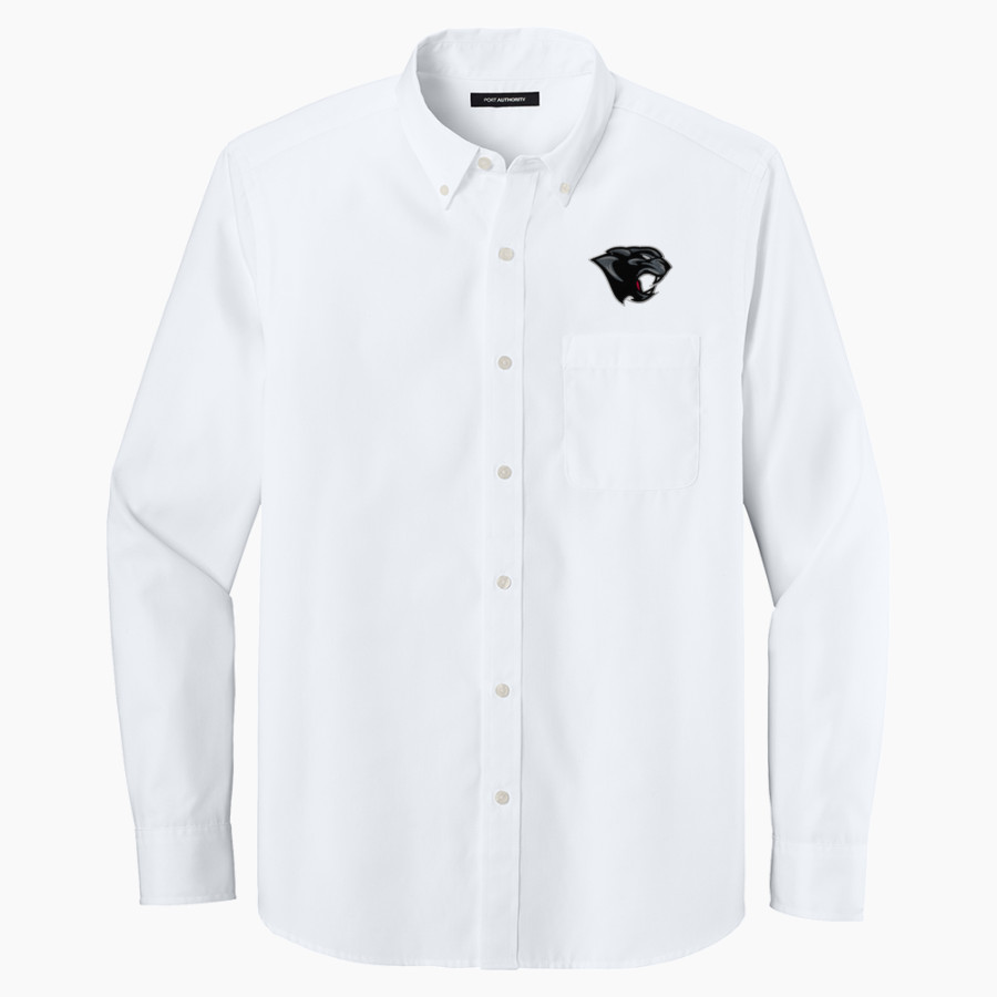 Cimarron Panthers <span class="pdp-name-mascot">Cimarron Panthers</span> Port Authority Long Sleeve Nailhead Easy Care Shirt