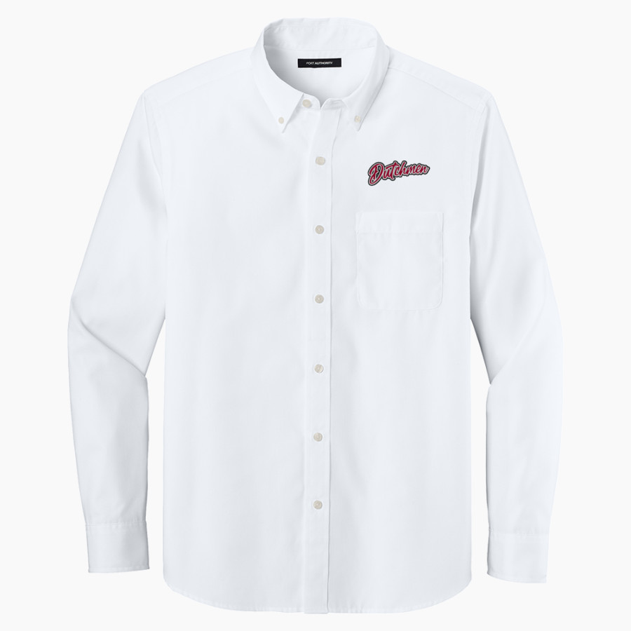 ANNVILLE-CLEONA HIGH SCHOOL DUTCHMEN Port Authority Long Sleeve Nailhead Easy Care Shirt