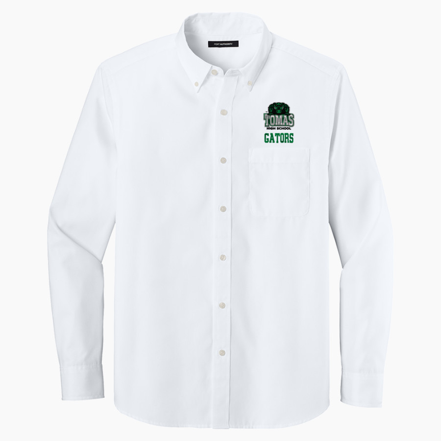 Tomas Gators Port Authority Long Sleeve Nailhead Easy Care Shirt