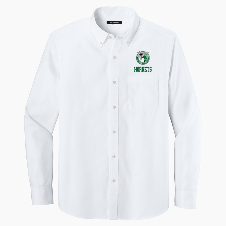 Northeast Hornets <span class="pdp-name-mascot">Northeast Hornets</span> Port Authority Long Sleeve Nailhead Easy Care Shirt