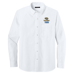 Central Christian Tigers <span class="pdp-name-mascot">Central Christian College Tigers</span> Port Authority Long Sleeve Nailhead Easy Care Shirt Front Thumbnail
