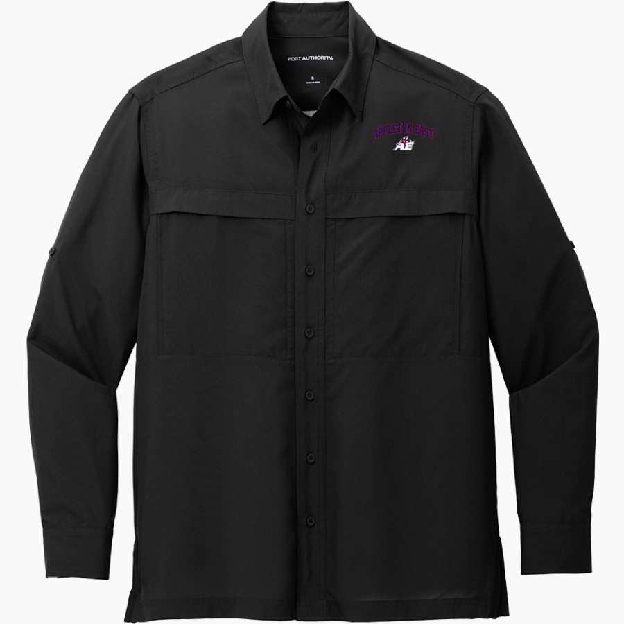 APPLETON EAST PATRIOTS <span class="pdp-name-mascot">EAST PATRIOTS</span> Port Authority Men's UV Daybreak Long-Sleeve Shirt