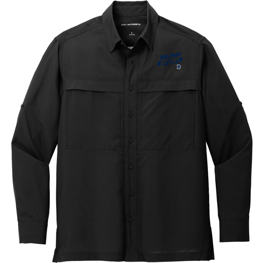 BALDWIN HIGH SCHOOL BRUINS <span class="pdp-name-mascot">BALDWIN BRUINS</span> Port Authority Men's UV Daybreak Long-Sleeve Shirt