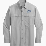 Rivier University Official Store of the Raiders <span class="pdp-name-mascot">Rivier University Raiders</span> Port Authority Men's UV Daybreak Long-Sleeve Shirt Front Thumbnail