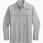 Trinity Warriors <span class="pdp-name-mascot">Trinity Christian Warriors</span> Port Authority Men's UV Daybreak Long-Sleeve Shirt Front Thumbnail