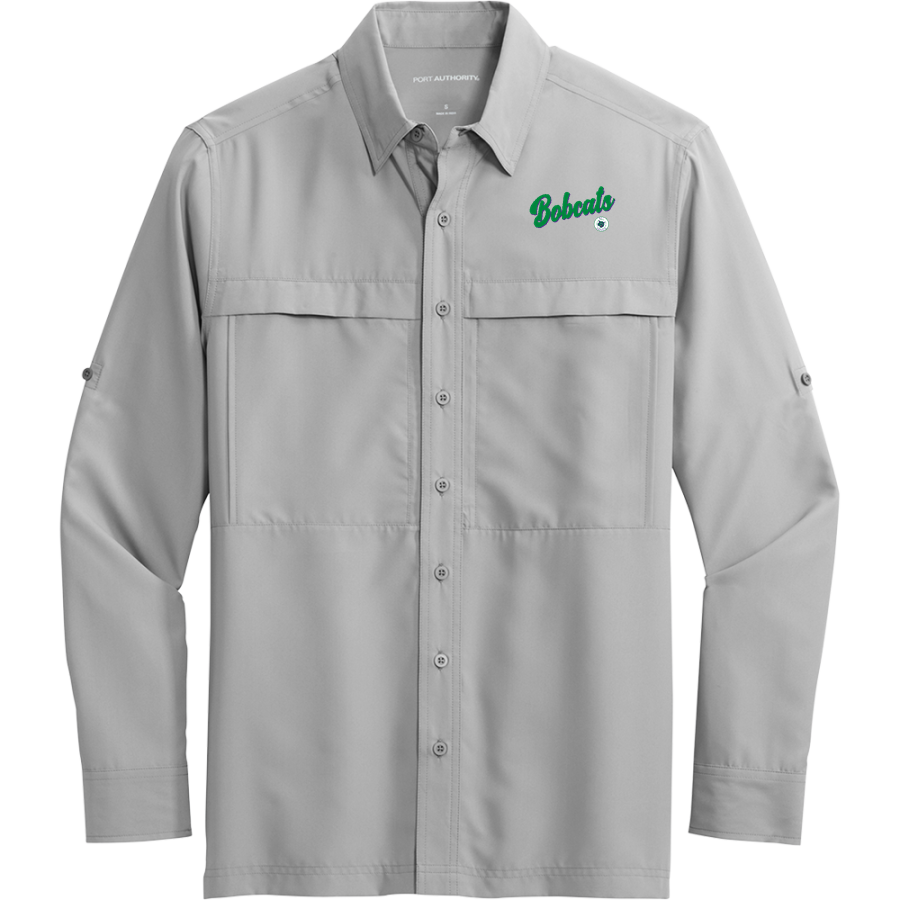 UCS Bobcats <span class="pdp-name-mascot">Underhill Central School Bobcats</span> Port Authority Men's UV Daybreak Long-Sleeve Shirt