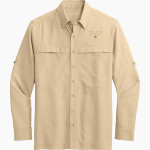 KING'S FORK HIGH SCHOOL BULLDOGS <span class="pdp-name-mascot">KINGS FORK BULLDOGS</span> Port Authority Men's UV Daybreak Long-Sleeve Shirt Front Thumbnail