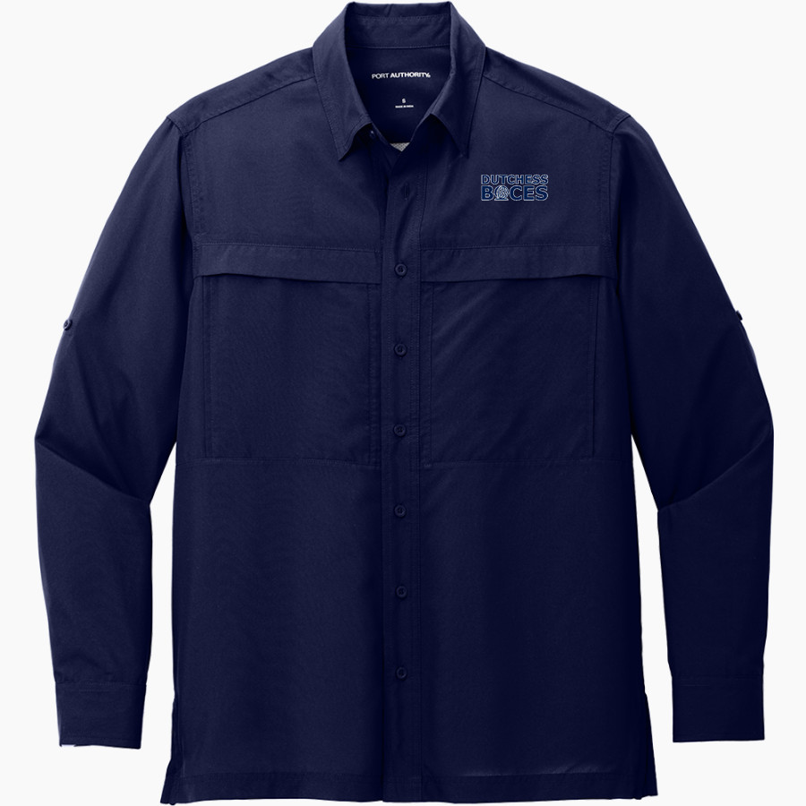 Dutchess BOCES <span class="pdp-name-mascot">Dutchess County BOCES</span> Port Authority Men's UV Daybreak Long-Sleeve Shirt