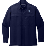 Oskaloosa Christian School Crusaders <span class="pdp-name-mascot">OSKALOOSA CHRISTIAN SCHOOL Crusaders</span> Port Authority Men's UV Daybreak Long-Sleeve Shirt Front Thumbnail
