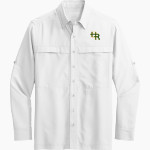 Head-Royce Jayhawks Port Authority Men's UV Daybreak Long-Sleeve Shirt Front Thumbnail