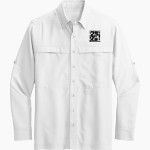 CRANDALL HIGH SCHOOL PIRATES Port Authority Men's UV Daybreak Long-Sleeve Shirt Front Thumbnail