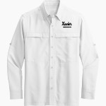 Xavier Falcons Port Authority Men's UV Daybreak Long-Sleeve Shirt Front Thumbnail