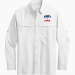 French-American School of New York - Online Store <span class="pdp-name-mascot">French-American School Sharks</span> Port Authority Men's UV Daybreak Long-Sleeve Shirt Front Thumbnail