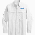 GLCC Crusaders <span class="pdp-name-mascot">Great Lakes Christian College Crusaders</span> Port Authority Men's UV Daybreak Long-Sleeve Shirt Front Thumbnail