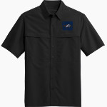 Camden War Eagles <span class="pdp-name-mascot">Camden Eagles</span> Port Authority Men's UV Daybreak Short-Sleeve Shirt Front Thumbnail