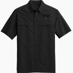 MCGREGOR HIGH SCHOOL BULLDOGS Port Authority Men's UV Daybreak Short-Sleeve Shirt Front Thumbnail