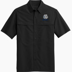 Westerly Bulldogs <span class="pdp-name-mascot">Westerly Bulldogs</span> Port Authority Men's UV Daybreak Short-Sleeve Shirt Front Thumbnail