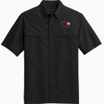 Bryn Athyn College The Official Store of the Lions <span class="pdp-name-mascot">Bryn Athyn College Lions</span> Port Authority Men's UV Daybreak Short-Sleeve Shirt Front Thumbnail