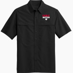 FRANKTON HIGH SCHOOL #EAGLESSOAR Port Authority Men's UV Daybreak Short-Sleeve Shirt Front Thumbnail