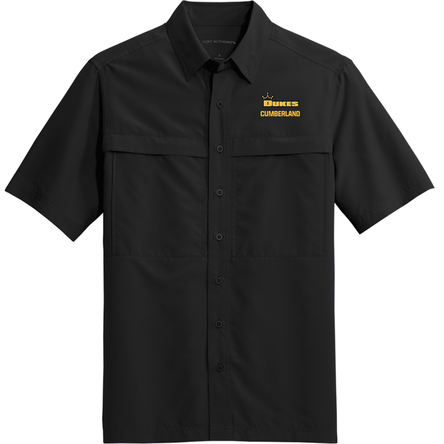 Cumberland <span class="pdp-name-mascot">ROWAN COLLEGE OF SOUTH JERSEY</span> Port Authority Men's UV Daybreak Short-Sleeve Shirt