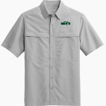 Binghamton University <span class="pdp-name-mascot">Binghamton Bearcats</span> Port Authority Men's UV Daybreak Short-Sleeve Shirt Front Thumbnail