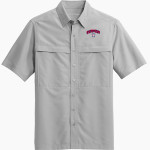 VIEWPOINT Patriots Official Online Store Port Authority Men's UV Daybreak Short-Sleeve Shirt Front Thumbnail