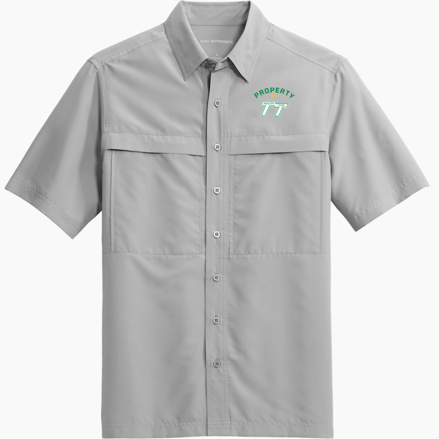 Triplett Tech Port Authority Men's UV Daybreak Short-Sleeve Shirt