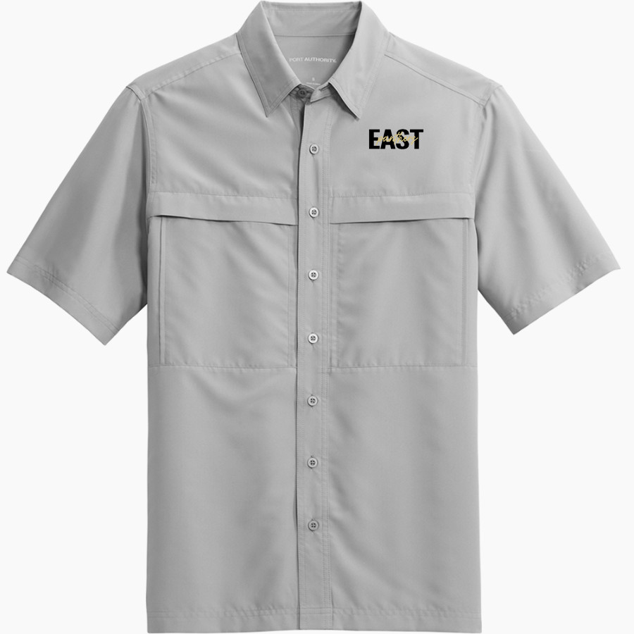East Panthers Port Authority Men's UV Daybreak Short-Sleeve Shirt