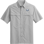 Legacy Eagles <span class="pdp-name-mascot">Legacy Charter Eagles</span> Port Authority Men's UV Daybreak Short-Sleeve Shirt Front Thumbnail