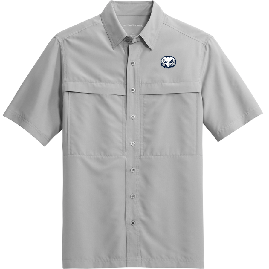 Legacy Eagles <span class="pdp-name-mascot">Legacy Charter Eagles</span> Port Authority Men's UV Daybreak Short-Sleeve Shirt