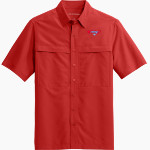 West Valley Rams Online Store <span class="pdp-name-mascot">West Valley Rams</span> Port Authority Men's UV Daybreak Short-Sleeve Shirt Front Thumbnail