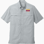 VOORHEES VIKINGS official sideline store <span class="pdp-name-mascot">VOORHEES VIKINGS</span> Port Authority Men's UV Daybreak Short-Sleeve Shirt Front Thumbnail