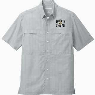 Port Authority Men's UV Daybreak Short-Sleeve Shirt