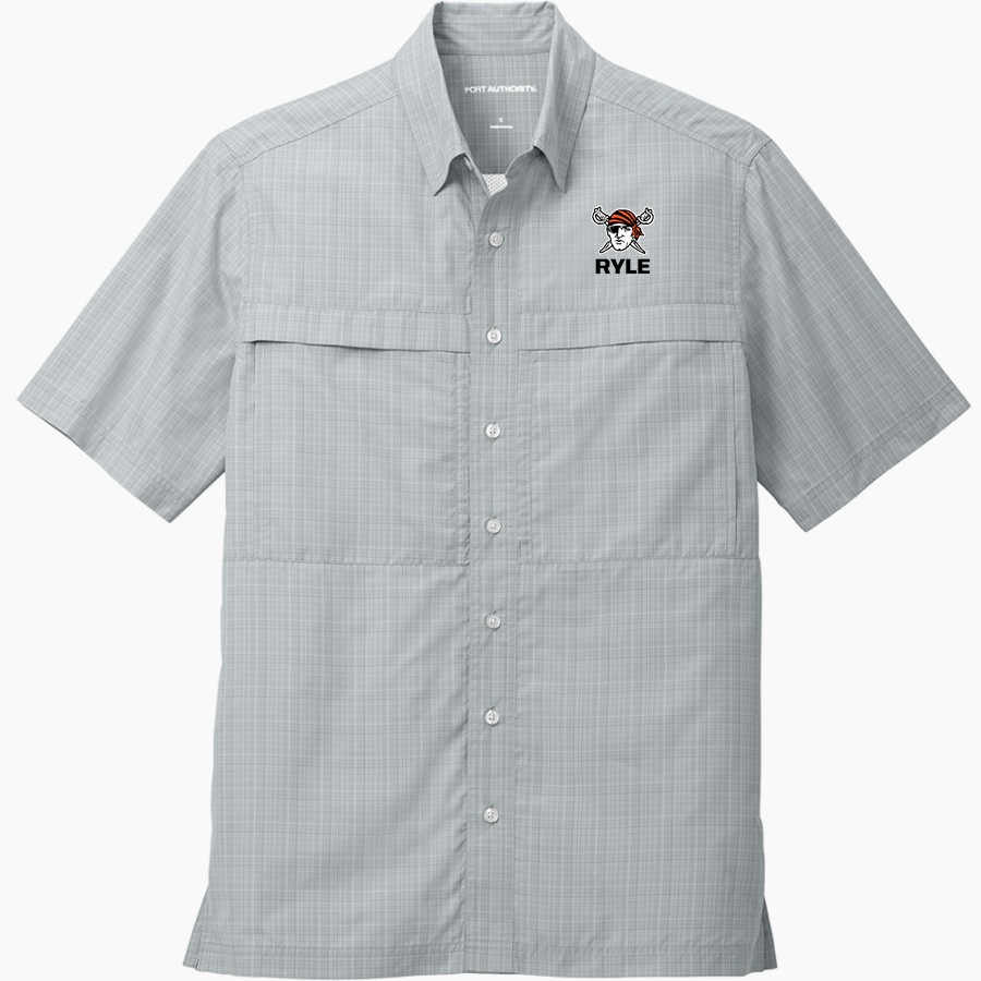RYLE HIGH SCHOOL Raiders Online Store <span class="pdp-name-mascot">RYLE RAIDERS</span> Port Authority Men's UV Daybreak Short-Sleeve Shirt