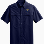 Dominican Stars <span class="pdp-name-mascot">Dominican University Stars</span> Port Authority Men's UV Daybreak Short-Sleeve Shirt Front Thumbnail