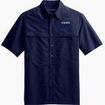 Devon Prep <span class="pdp-name-mascot">Devon Tide</span> Port Authority Men's UV Daybreak Short-Sleeve Shirt Front Thumbnail