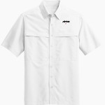 HORTONVILLE HIGH SCHOOL POLAR BEARS <span class="pdp-name-mascot">HORTONVILLE POLAR BEARS</span> Port Authority Men's UV Daybreak Short-Sleeve Shirt Front Thumbnail