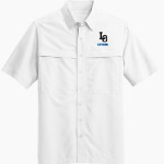Lomega Raiders <span class="pdp-name-mascot">Lomega Raiders</span> Port Authority Men's UV Daybreak Short-Sleeve Shirt Front Thumbnail