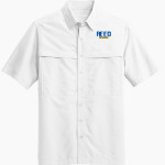 REED HIGH SCHOOL REED RAIDERS <span class="pdp-name-mascot">REED REED RAIDERS</span> Port Authority Men's UV Daybreak Short-Sleeve Shirt Front Thumbnail