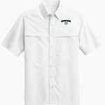 NYC Police Athletic League Online Store <span class="pdp-name-mascot">New York City PAL</span> Port Authority Men's UV Daybreak Short-Sleeve Shirt Front Thumbnail