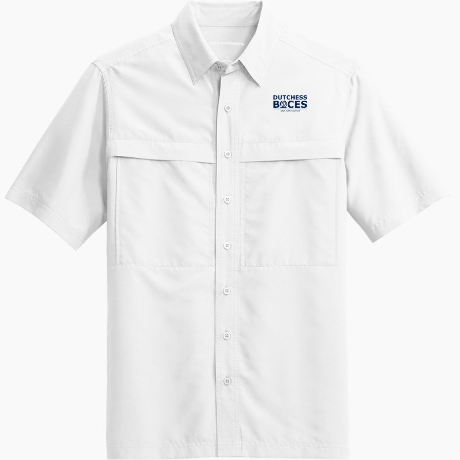 Dutchess BOCES <span class="pdp-name-mascot">Dutchess County BOCES</span> Port Authority Men's UV Daybreak Short-Sleeve Shirt
