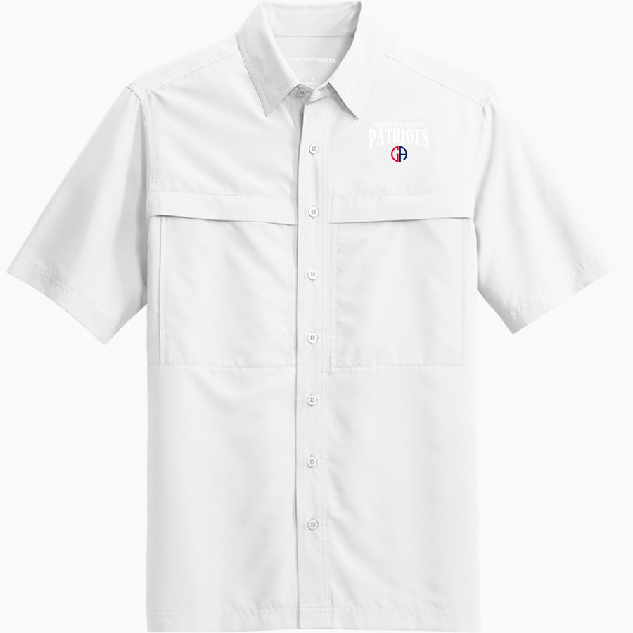 Germantown Academy Patriots Port Authority Men's UV Daybreak Short-Sleeve Shirt