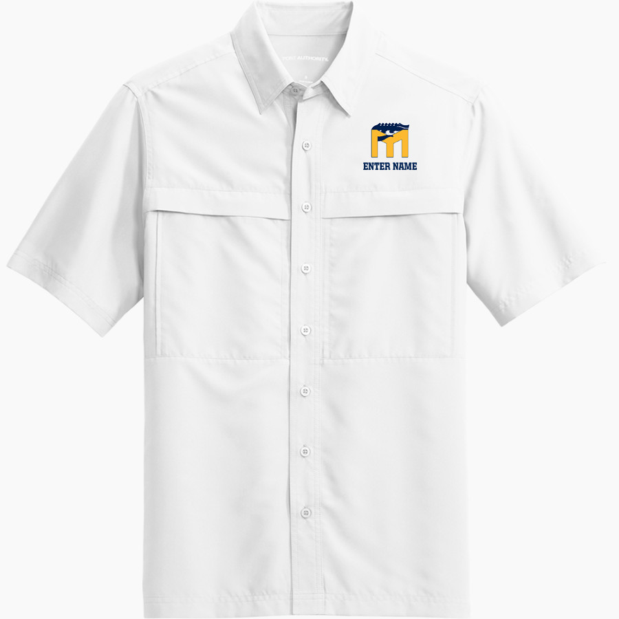 Magellan International School The Online Store Port Authority Men's UV Daybreak Short-Sleeve Shirt