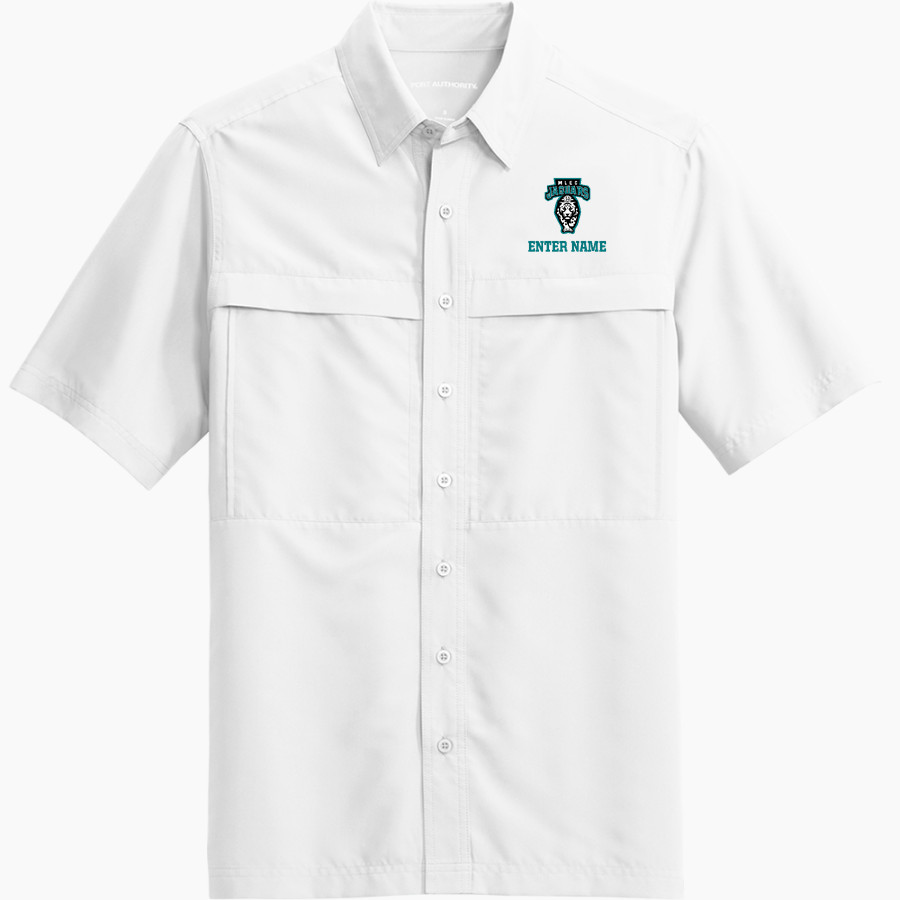 Miami Lakes Jaguars Port Authority Men's UV Daybreak Short-Sleeve Shirt