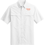 Tech High School Tigers <span class="pdp-name-mascot">Tech High School</span> Port Authority Men's UV Daybreak Short-Sleeve Shirt Front Thumbnail