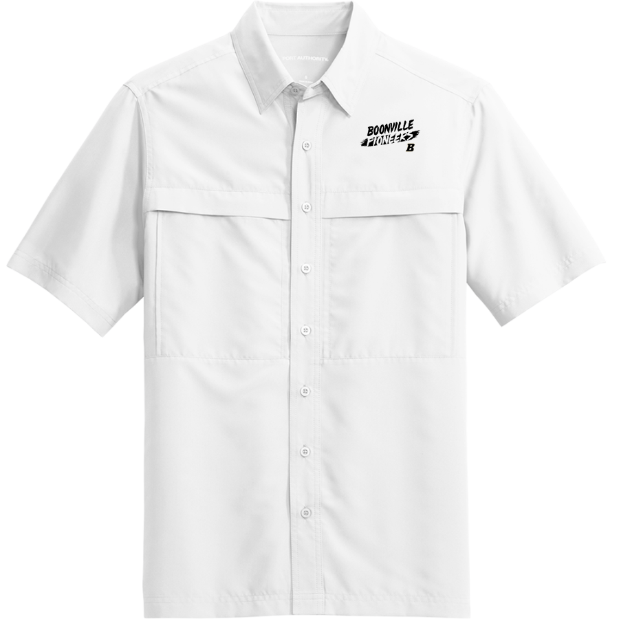 Boonville Pioneers <span class="pdp-name-mascot">Boonville Pioneers</span> Port Authority Men's UV Daybreak Short-Sleeve Shirt