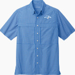 Barton College Official Store of the Bulldogs <span class="pdp-name-mascot">Barton Bulldogs</span> Port Authority Men's UV Daybreak Short-Sleeve Shirt Front Thumbnail